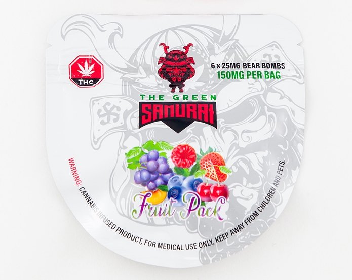20191107_103104 The Green Samurai - THC Bear Bombs - 25mg (150MG) - Image 1