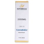 Notorious - CBD Tincture - 30ml (2000MG)
