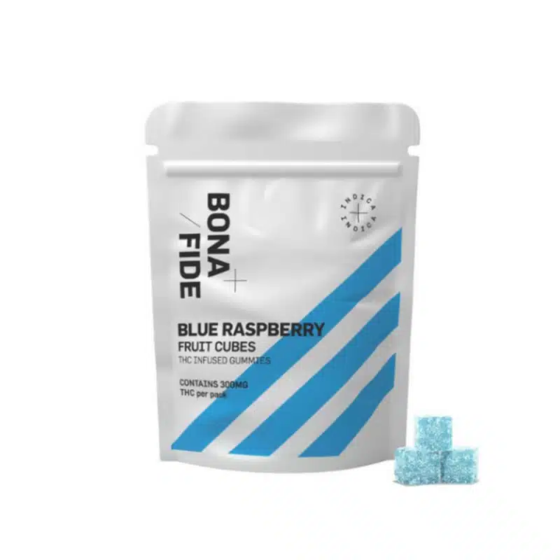 Bonafide - Blue Raspberry Fruit Cubes - 300 MG - Indica