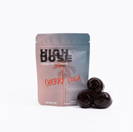 High Dose - Cherry Cola THC Gummies - 500 MG