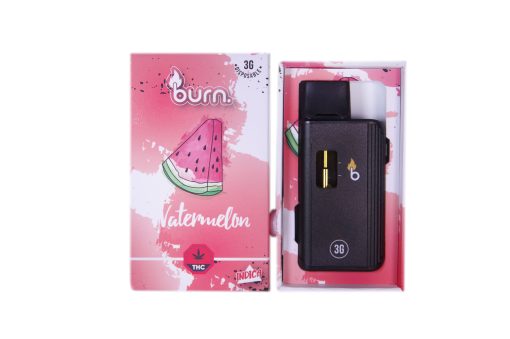 buy-weed-online-dispensary-west-coast-releaf-watermelon-1 Burn – Watermelon - Sativa - THC Disposable Pens (3 Grams) - Image 1