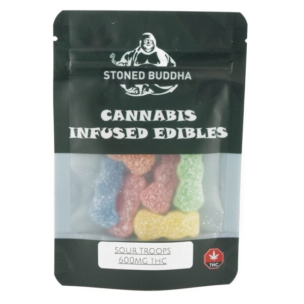 Stoned Buddha - THC Sour Troops - 75MG (600MG)