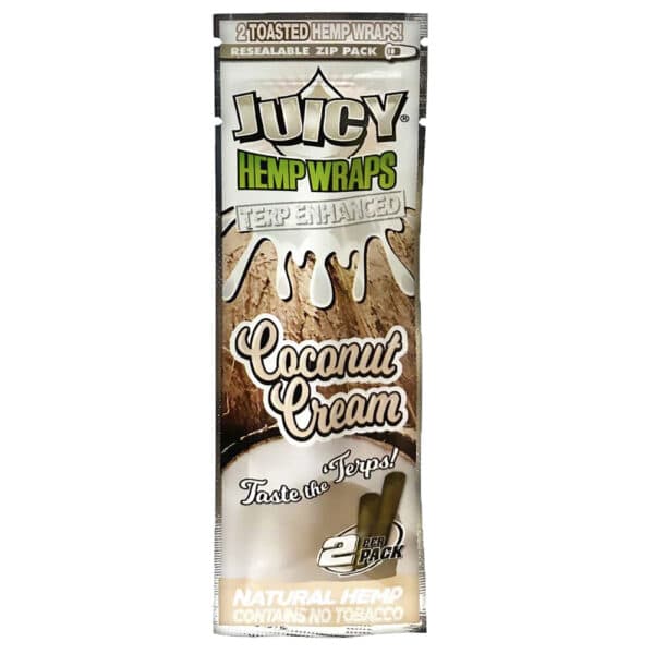 Juicy Jay's - Coconut Cream Hemp Wraps