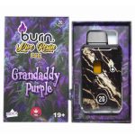Burn 2G Live Resin Disposable Vape - Grandaddy Purple (Indica)