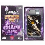Burn 2G Live Resin Disposable Vape - Grape Ape (Indica)